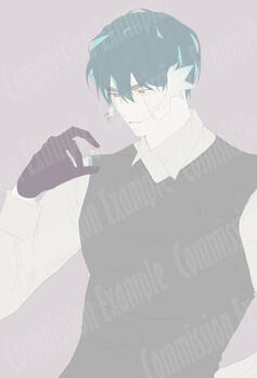 Base color waist up